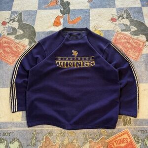 Vintage Minnesota Vikings fleece crewneck